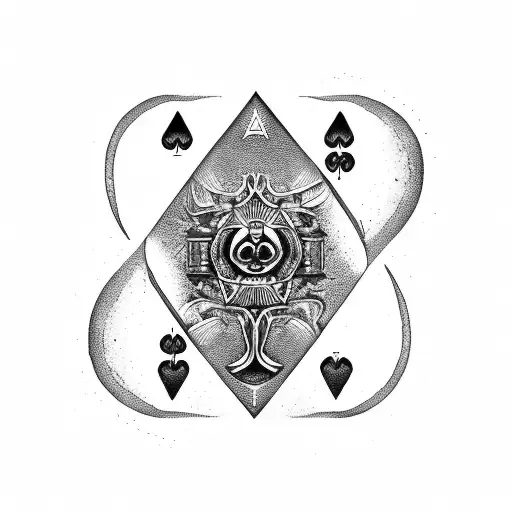 Ace of Spades tattoo design idea