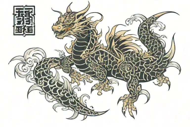 skin sin tattoo design idea