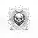 the quote "Love what you have, before life teaches you to love what you lost." tattoo design idea