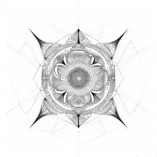 blessed tattoo design idea