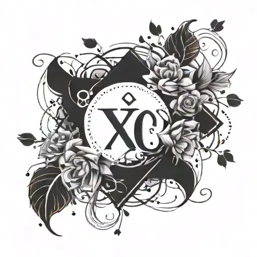 Create a simple and minimalist tattoo, about toxic love, balance and a strong energetic connection of love tattoo design idea