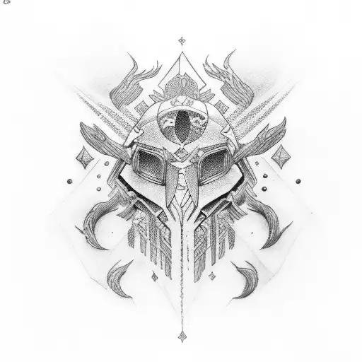 Orion constelation tattoo design idea