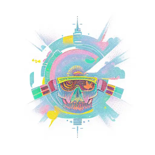 sol montaña  tattoo design idea