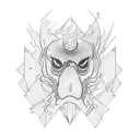 sol old school tattoo design idea