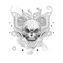 sol old school tattoo design idea