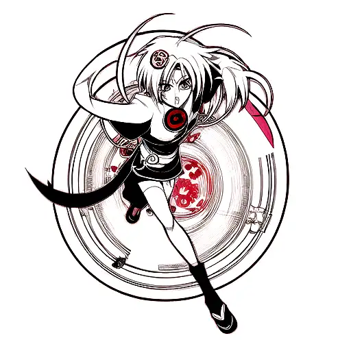 mangekyo sharingan tattoo design idea