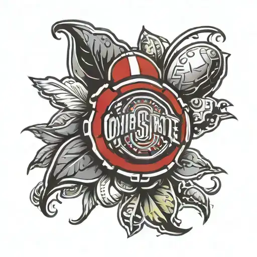 Ohio State buckeyes  tattoo design idea