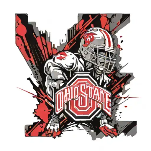 Ohio State buckeyes  tattoo design idea