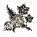 Ohio State buckeyes  tattoo design idea