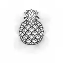 grenade pineapple tattoo design idea