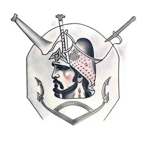 greece, warrior, helment, athens, women tattoo design idea