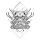 Alpha Phi Alpha  tattoo design idea