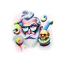 sugar daddy tattoo design idea