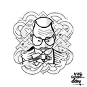 sugar daddy tattoo design idea