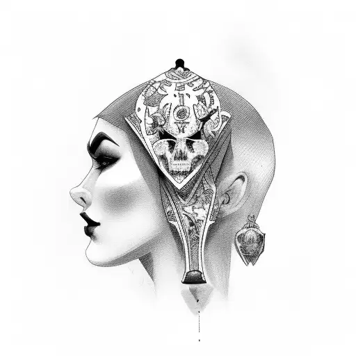 mafia people tattoo design idea