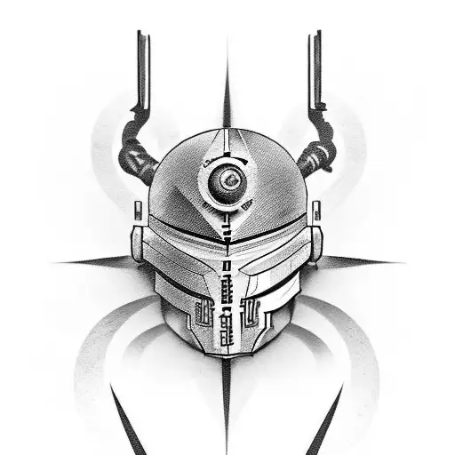 Design a tattoo that incorporates the iconic symbols from Dead Space and numbers tattoo design idea