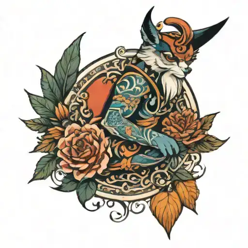 October,scale 64,father,honor tattoo design idea