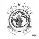 climate change tattoo design idea