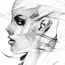 jaw tattoo design idea