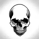 skull tattoo design idea