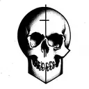 skull tattoo design idea