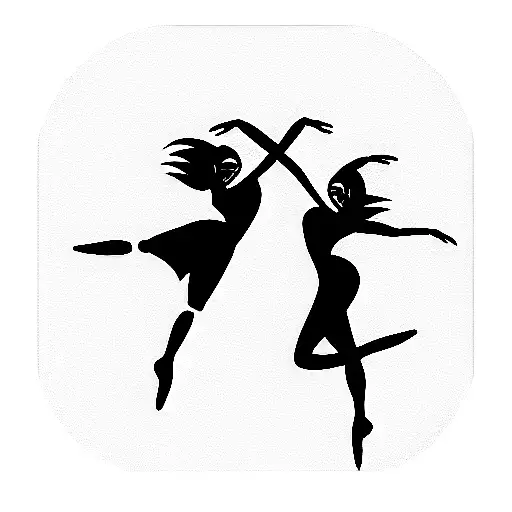 dance macabre tattoo design idea