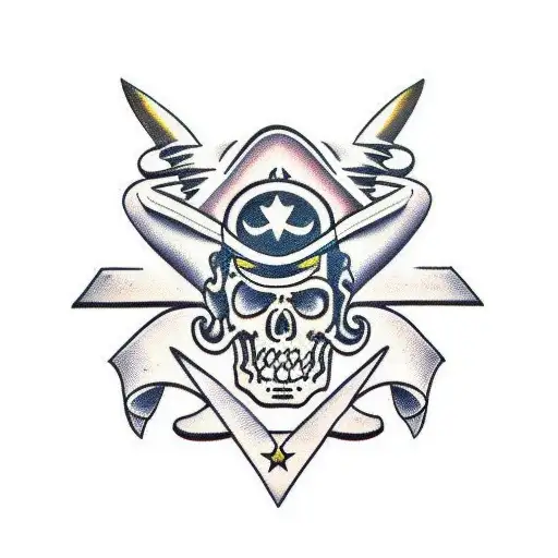 military tattoo design idea