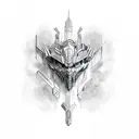 Decepticon spine  tattoo design idea