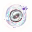 binary galaxy with 1 and 0 tattoo design idea