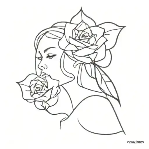 rosario tattoo design idea