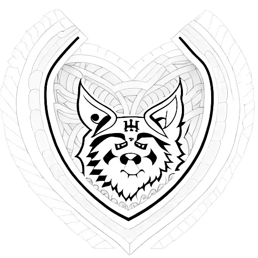 Minimalist tattoo with every kansas city sports team's logo separated with an "x" between each log with a heart and kans tattoo design idea