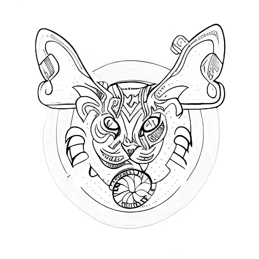 NOT LUCK tattoo design idea