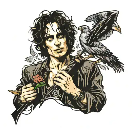 Jeff Buckley tattoo design idea