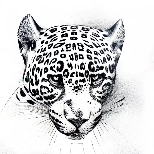 jaguar tattoo design idea