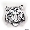 Tiger tattoo design idea