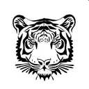 Tiger tattoo design idea
