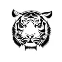 Tiger tattoo design idea