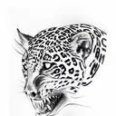 jaguar tattoo design idea