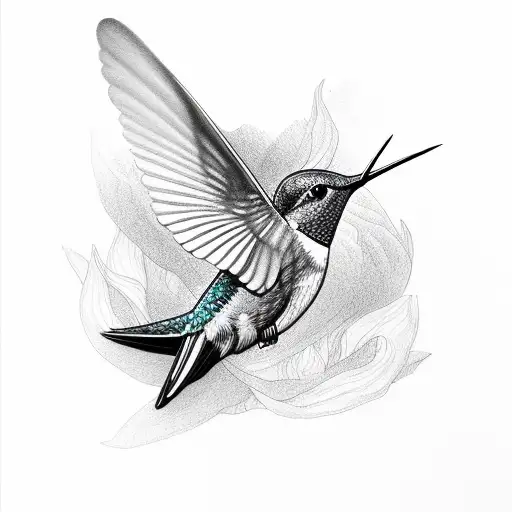 Hummingbird by Chris Buzelli from Tattly Temporary Tattoos – Tattly  Temporary Tattoos & Stickers