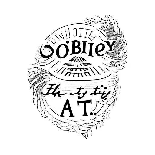 sobriety, one day at a time tattoo design idea