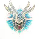 wendigo tattoo design idea