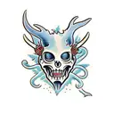 wendigo tattoo design idea