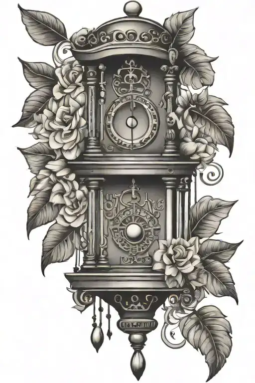 windchime tattoo design idea