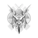 bar tattoo design idea