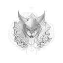 bar tattoo design idea