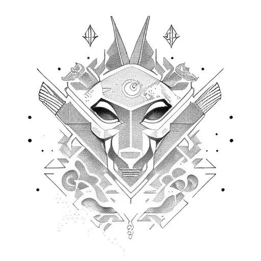 virgo sagittarius leo tattoo design idea