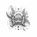 finnish tattoo design idea