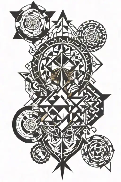 sacrifice, life goes on  tattoo design idea