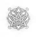 Valknut Symbol tattoo design idea