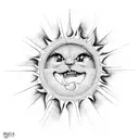 don't let the sun go down on me tattoo design idea